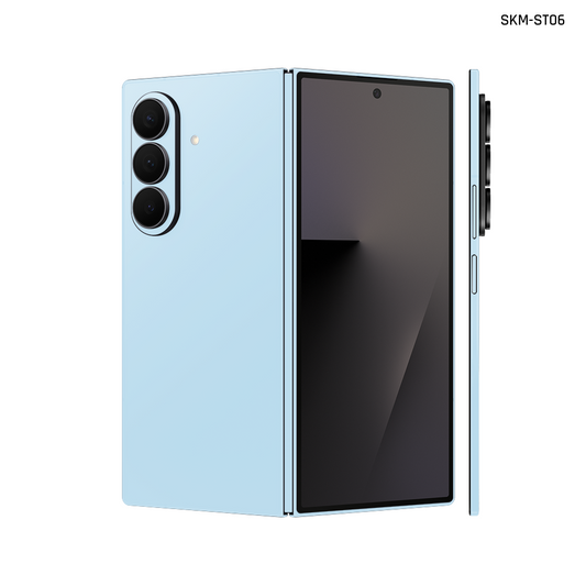 Dán Skin Galaxy Z Fold 7 Đổi Màu Xanh Baby | SKM-ST06