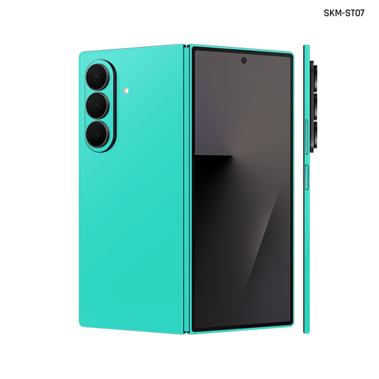 Dán Skin Galaxy Z Fold 7 Đổi Màu Xanh Ngọc | SKM-ST07