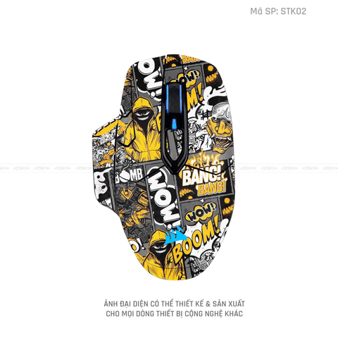Skin Dán Chuột Corsair Hình Sticker | STK02