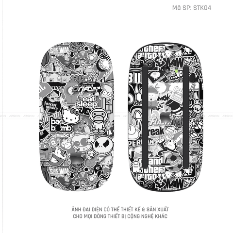 Skin Dán Chuột Apple Magic Mouse Hình Sticker | STK04