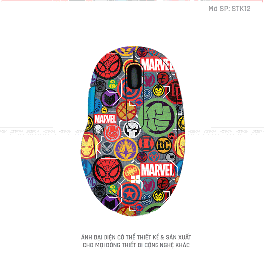 Skin Dán Chuột Microsoft Hình Sticker | STK12