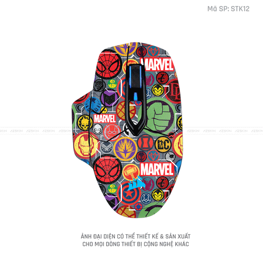 Skin Dán Chuột Corsair Hình Sticker | STK12