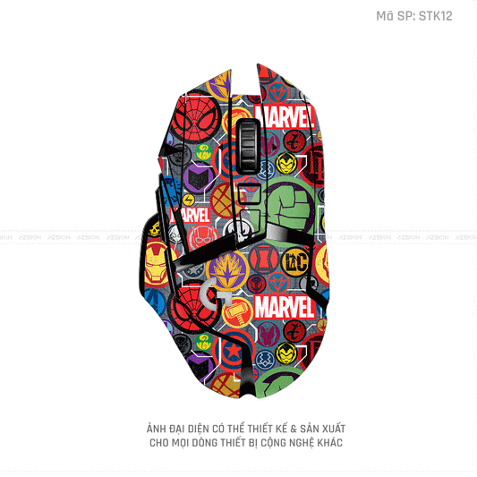 Skin Dán Chuột Logitech Hình Sticker | STK12