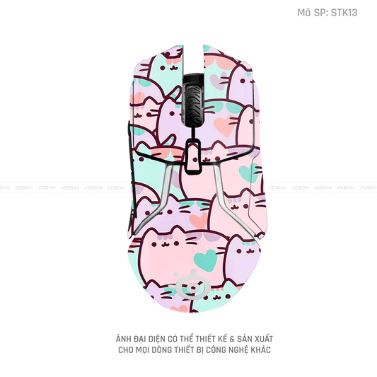 Skin Dán Chuột Steelseries Hình Sticker | D_STK13