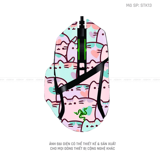 Skin Dán Chuột Razer Hình Sticker | STK13