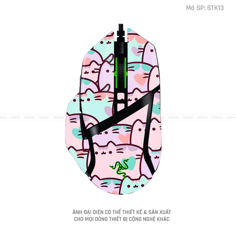 Skin Dán Chuột Razer Hình Sticker | STK13