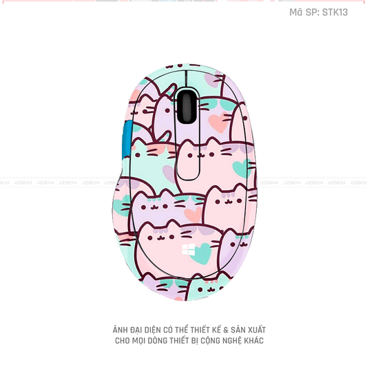 Skin Dán Chuột Microsoft Hình Sticker | STK13