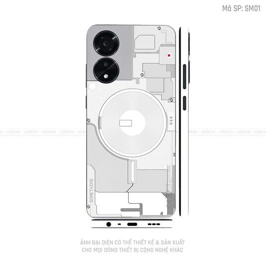 Miếng Dán Skin Điện Thoại OPPO A Series Hình Something | SM01