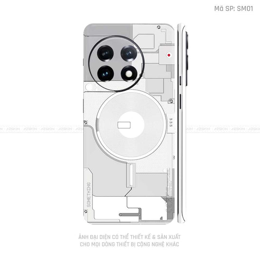 Dán Skin Oneplus 12 Series Hình Something | SM01