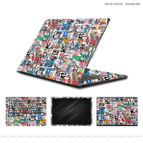 Dán Skin Laptop Gigabyte Vân Nổi Sticker | UVPT22