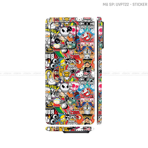 Dán Skin Xiaomi 14 Series Vân Nổi Sticker 01 | UVPT22