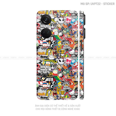 Dán Skin Oneplus Nord Series Vân Sticker 01 | UVPT22