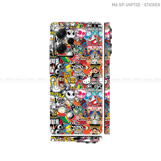 Dán Skin POCO Series Vân Nổi Sticker 01 | UVPT22