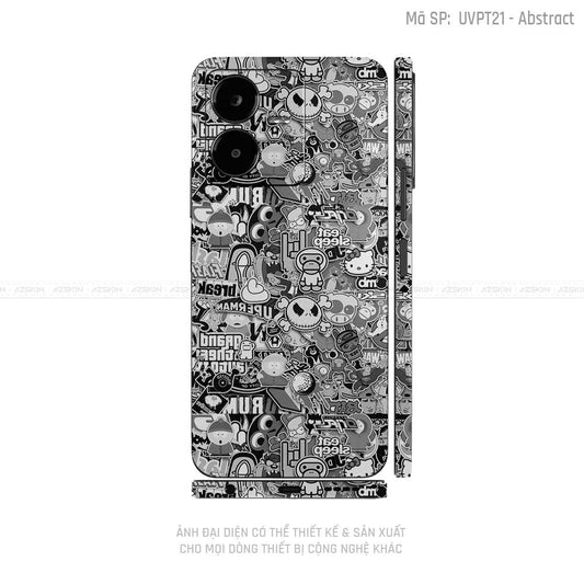 Dán Skin Vivo Y Series Vân Sticker 02 | UVPT22