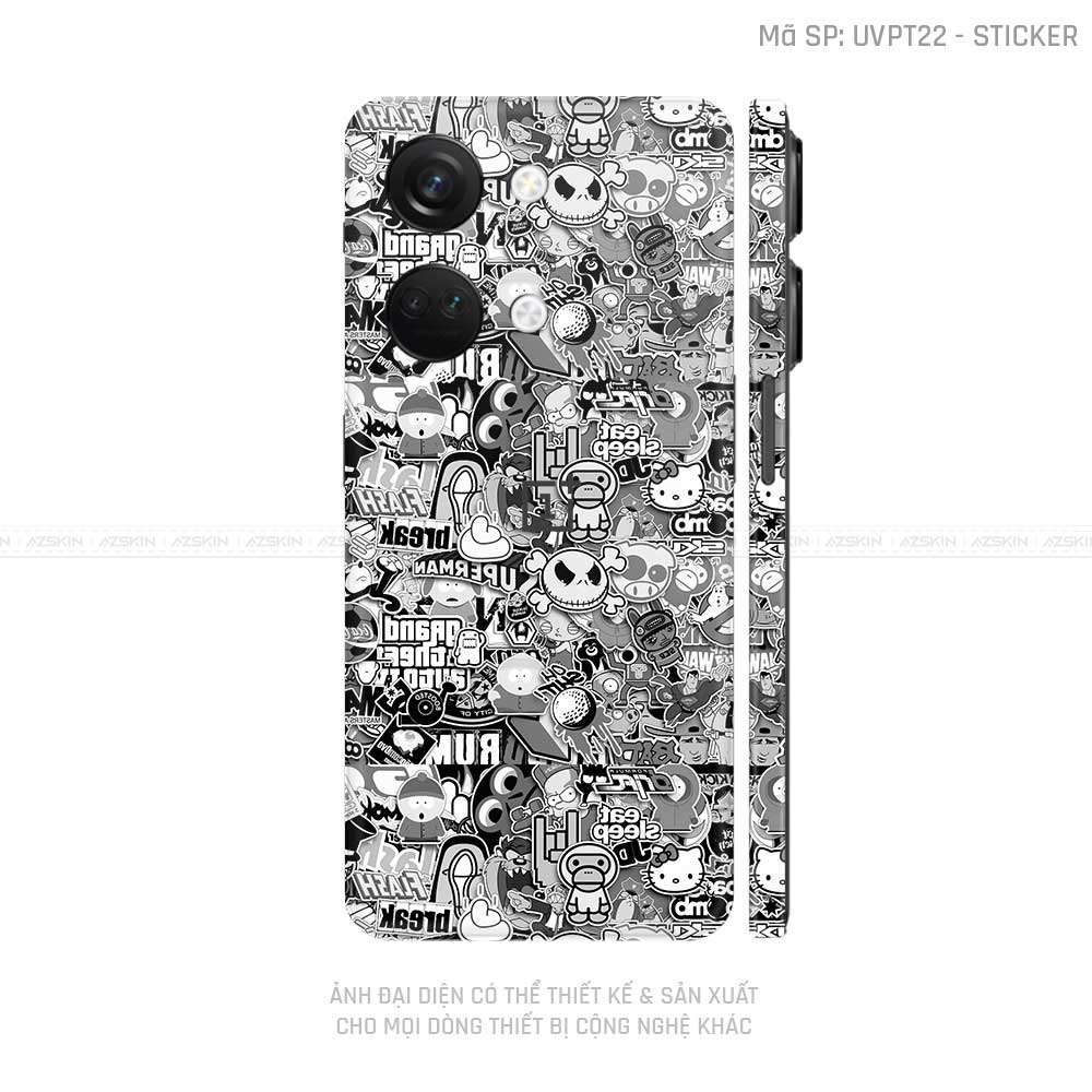 Dán Skin Oneplus Nord Series Vân Sticker 02 | UVPT22