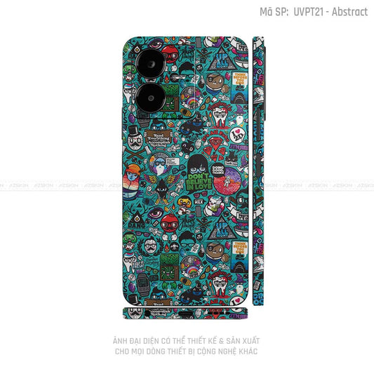 Dán Skin Vivo Y Series Vân Sticker 03 | UVPT22