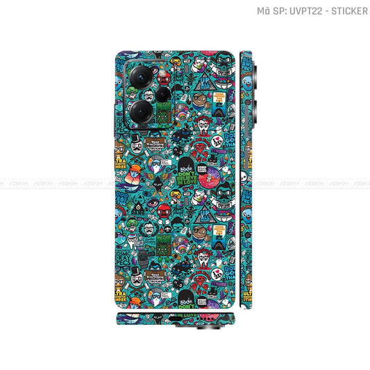 Dán Skin POCO Series Vân Nổi Sticker 03 | UVPT22