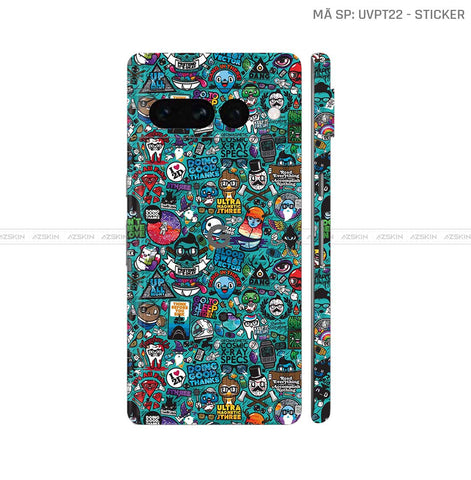 Dán Skin Google Pixel 8 Series Vân Sticker 03 | UVPT22