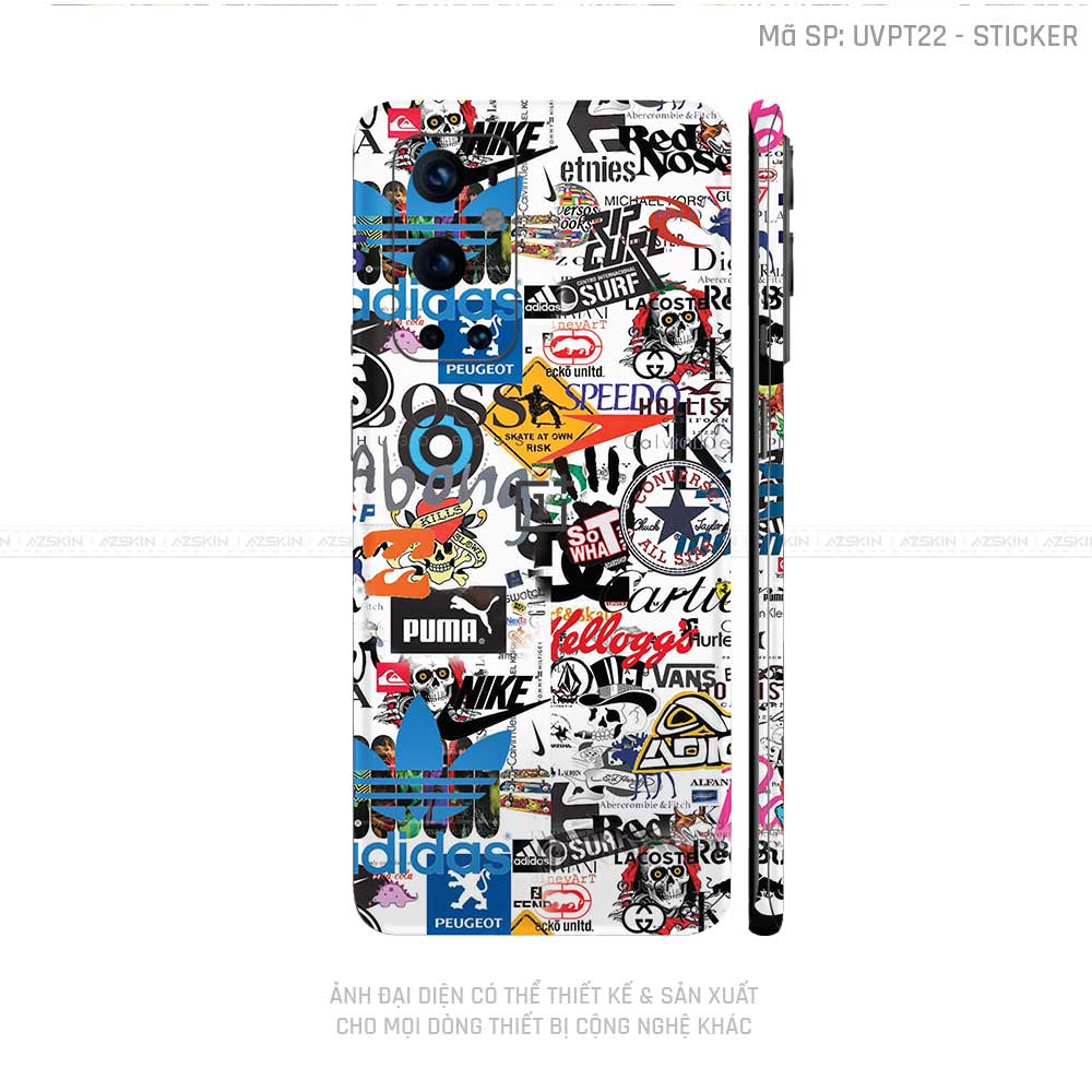 Dán Skin Oneplus 8/9 Series Vân Sticker 04 | UVPT22