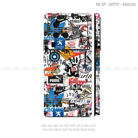Dán Skin Vivo X Series Vân Sticker 04 | UVPT22