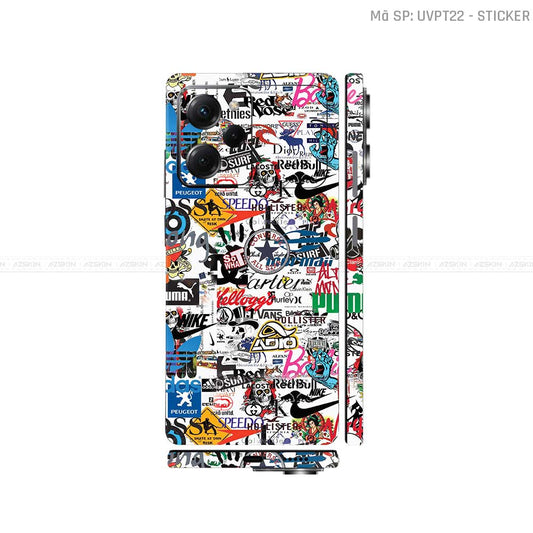Dán Skin POCO Series Vân Nổi Sticker 04 | UVPT22