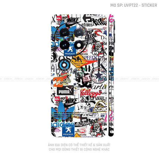 Dán Skin Oneplus 11 Series Vân Sticker 04 | UVPT22