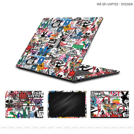 Dán Skin Macbook Vân Nổi Sticker 04 | UVPT22