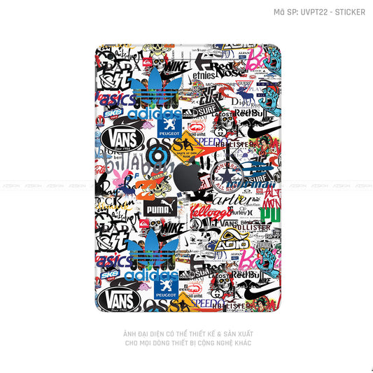 Dán Skin IPad Gen Series Vân Sticker 04 | UVPT22