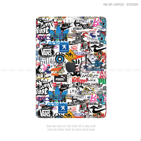 Dán Skin IPad Gen Series Vân Sticker 04 | UVPT22