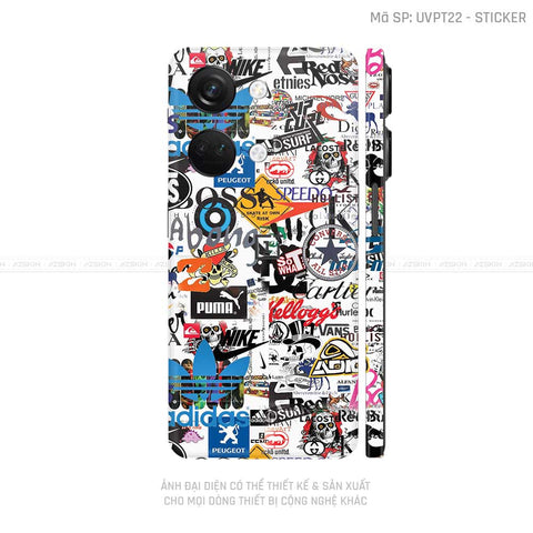 Dán Skin Oneplus Nord Series Vân Sticker 04 | UVPT22