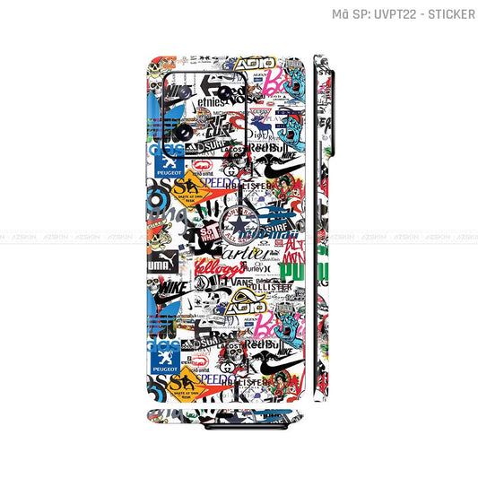 Dán Skin Xiaomi 14 Series Vân Nổi Sticker 04 | UVPT22