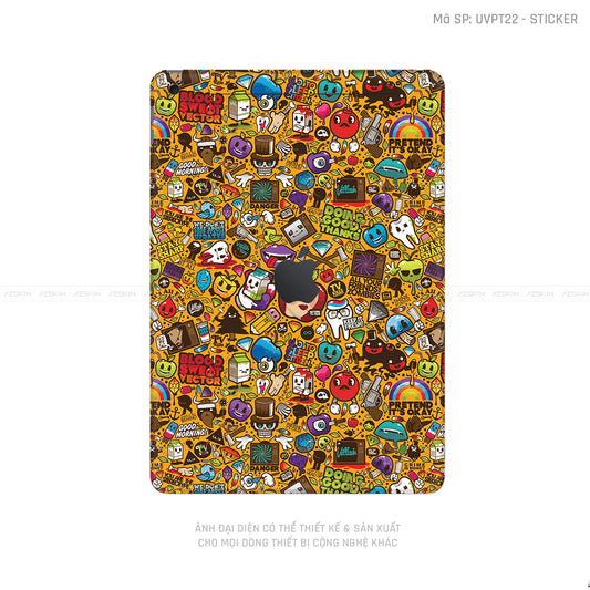 Dán Skin IPad Gen Series Vân Sticker 05 | UVPT22