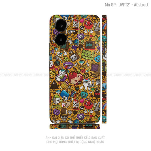 Dán Skin Vivo Y Series Vân Sticker 05 | UVPT22