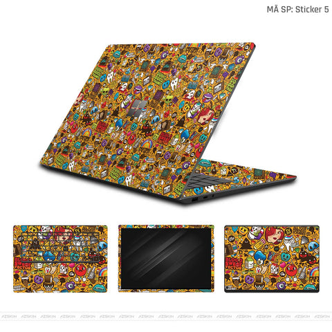 Dán Skin Laptop Surface Sticker 05 | UVPT22