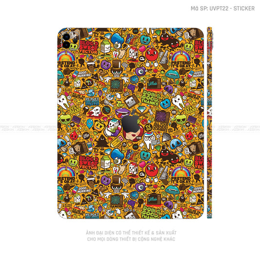Dán Skin IPad Air Series Vân Sticker 05 | UVPT22