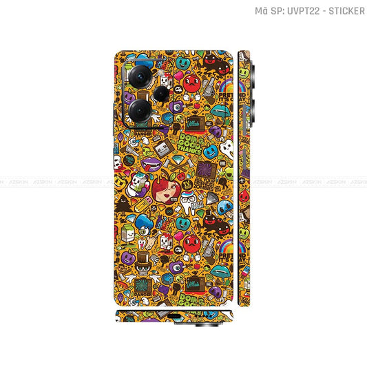 Dán Skin POCO Series Vân Nổi Sticker 05 | UVPT22