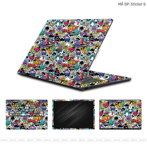 Dán Skin Laptop Surface Sticker 06 | UVPT22