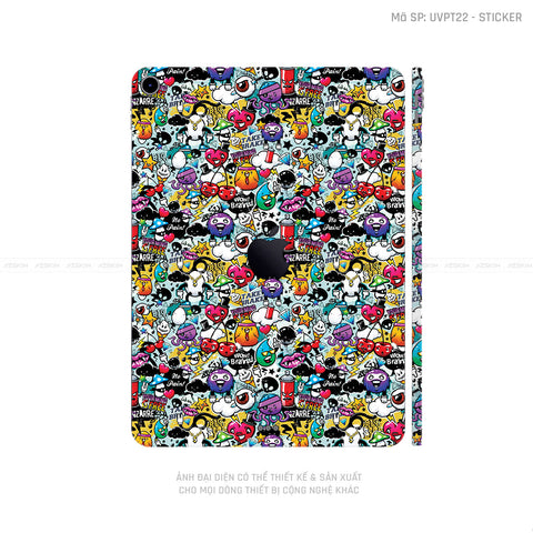 Dán Skin IPad Mini Series Vân Sticker 06 | UVPT22