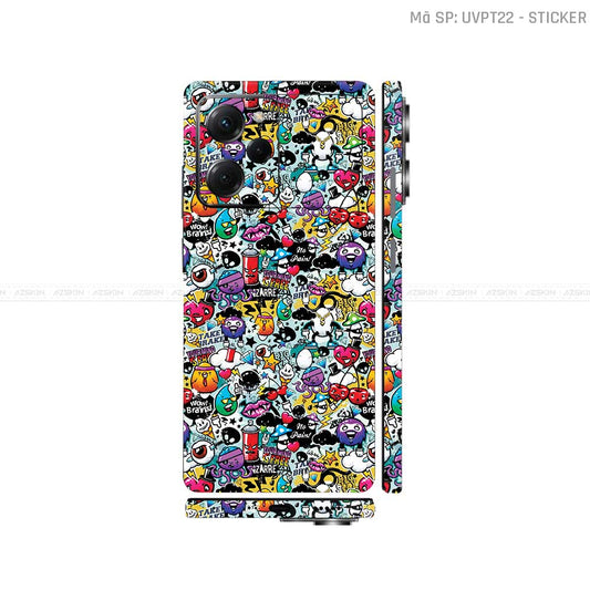 Dán Skin POCO Series Vân Nổi Sticker 06 | UVPT22