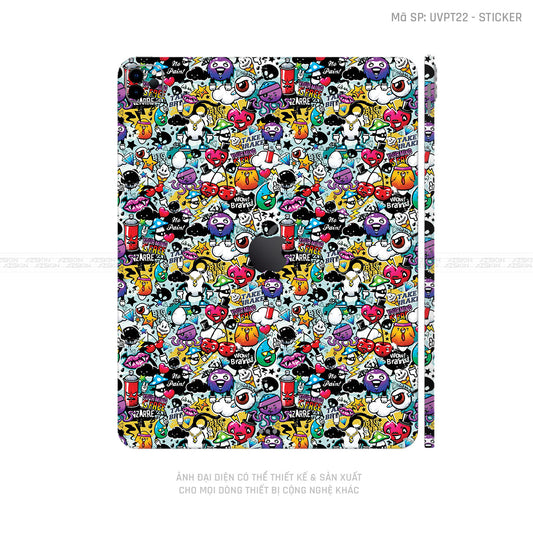 Dán Skin IPad Air Series Vân Sticker 06 | UVPT22