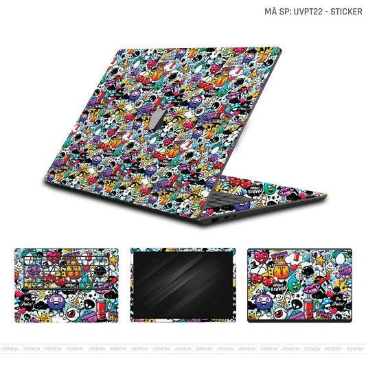Dán Skin Macbook Vân Nổi Sticker 06 | UVPT22