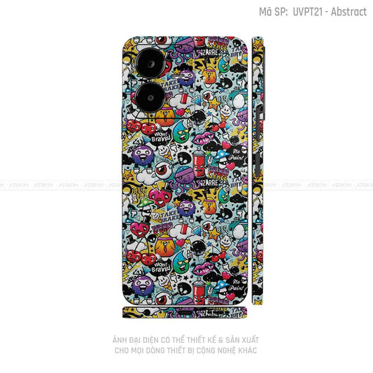 Dán Skin Vivo Y Series Vân Sticker 06 | UVPT22