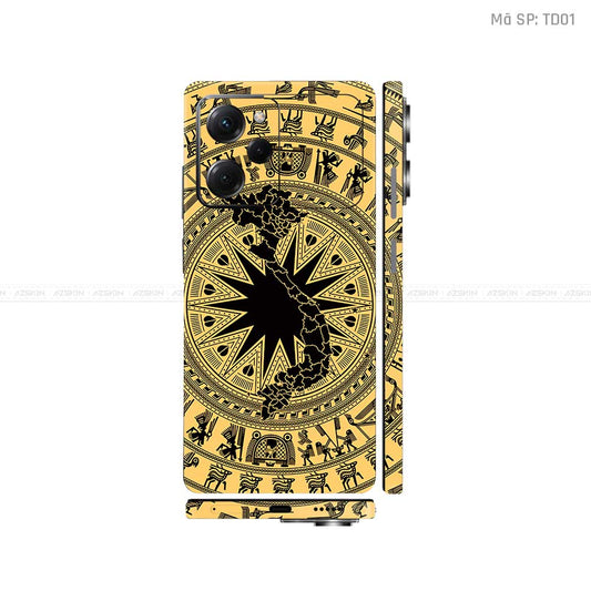 Dán Skin POCO Series Vân Nổi Trống Đồng | TD01