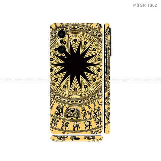 Dán Skin Xiaomi 11 Series Vân Nổi Trống Đồng | TD02