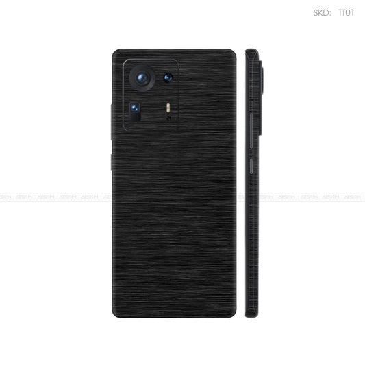 Dán Skin Điện Thoại Xiaomi Mi Mix Series Màu Đen Xước | TT01