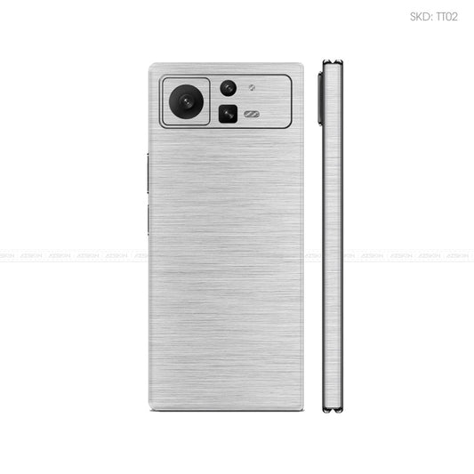 Dán Skin Điện Thoại Xiaomi Mix Fold Series Màu Bạc Xước | TT02