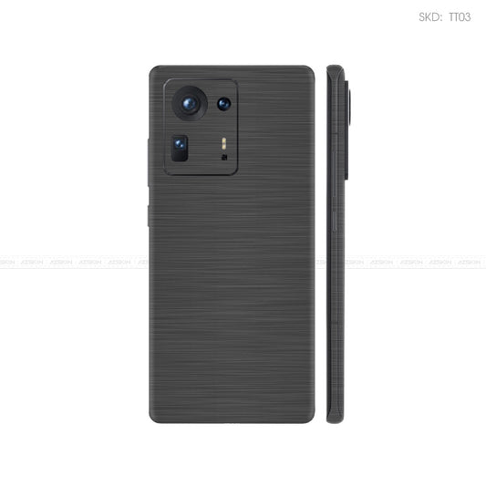 Dán Skin Điện Thoại Xiaomi Mi Mix Series Màu Xám Xước | TT03
