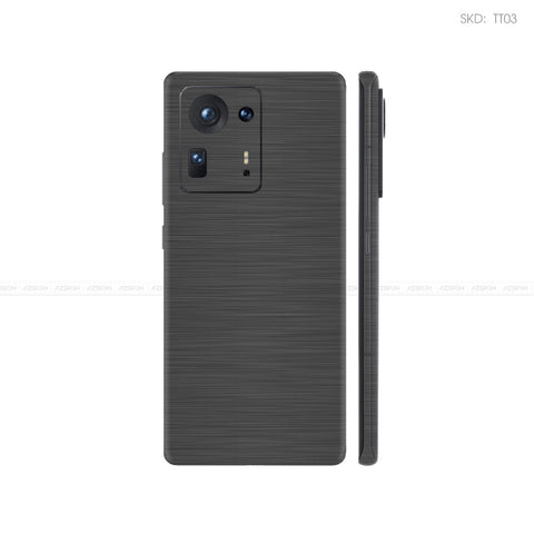Dán Skin Điện Thoại Xiaomi Mi Mix Series Màu Xám Xước | TT03