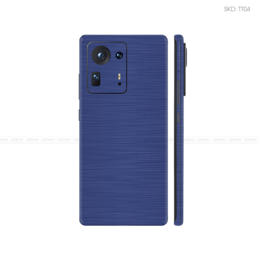 Dán Skin Điện Thoại Xiaomi Mi Mix Series Màu Xanh Xước | TT04