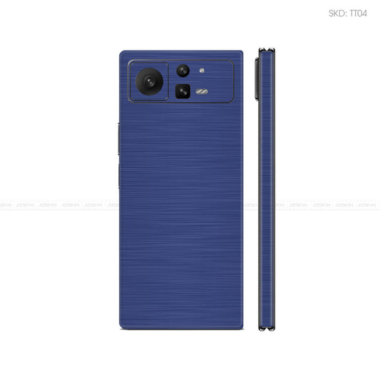 Dán Skin Điện Thoại Xiaomi Mix Fold Series Màu Xanh Xước | TT04